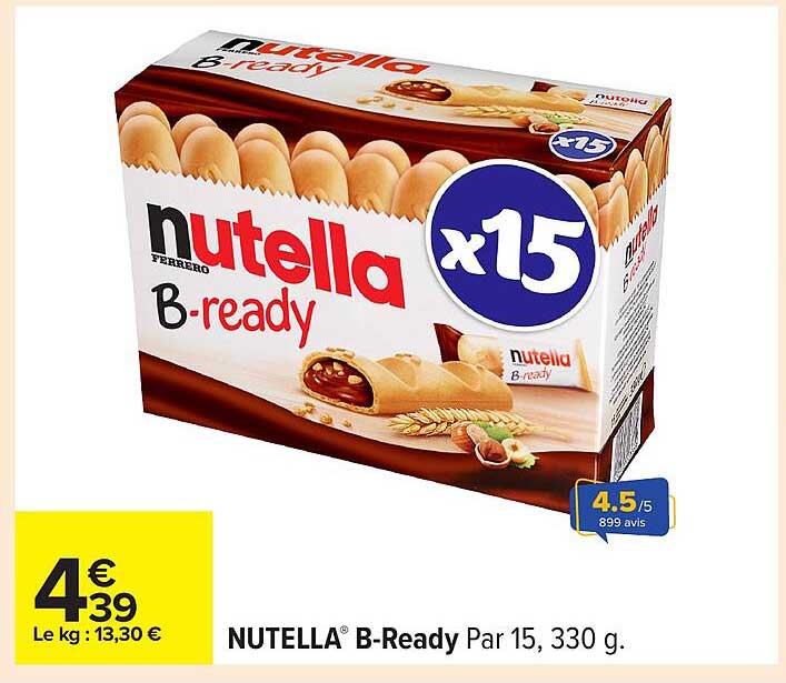 NUTELLA® B-Ready Par 15, 330 g