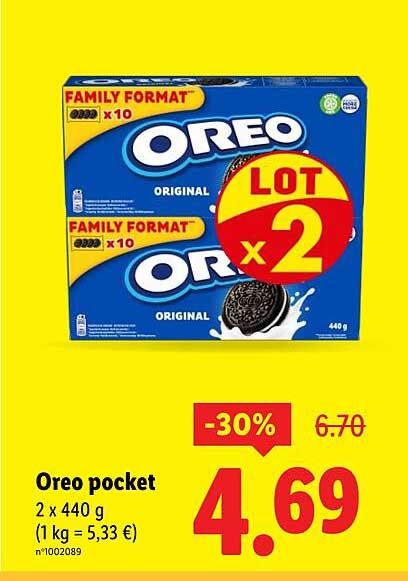 Oreo pocket