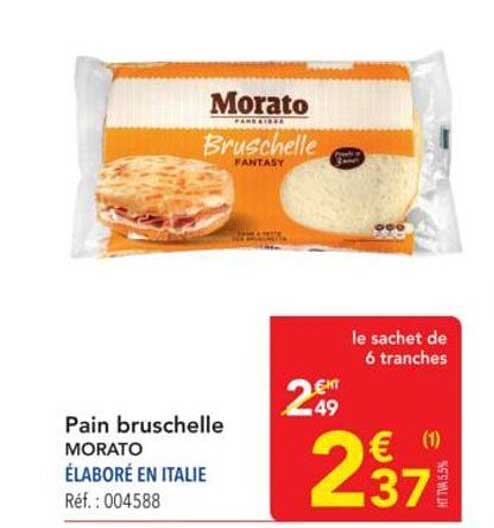 Pain bruschelle