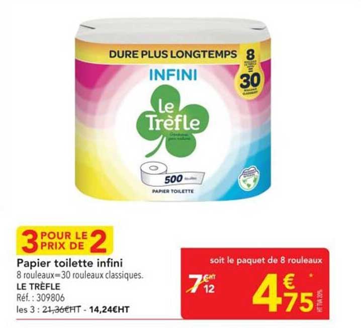 Papier toilette infini
