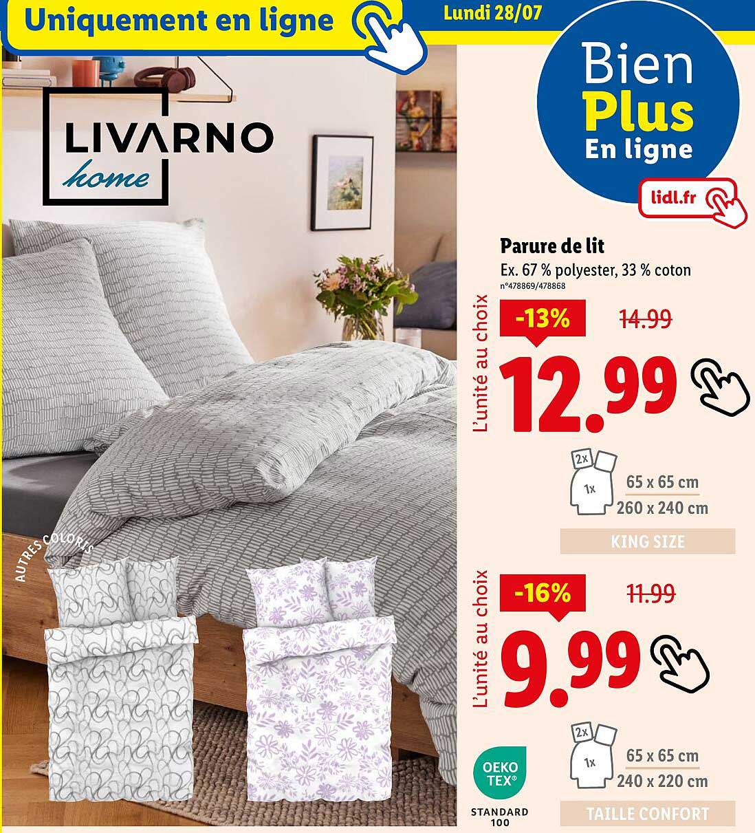 Parure de lit