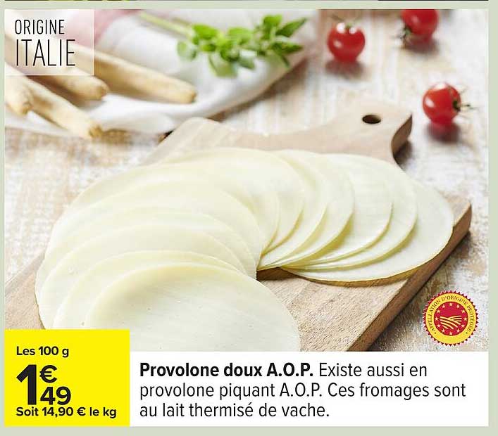 Provolone doux A.O.P.