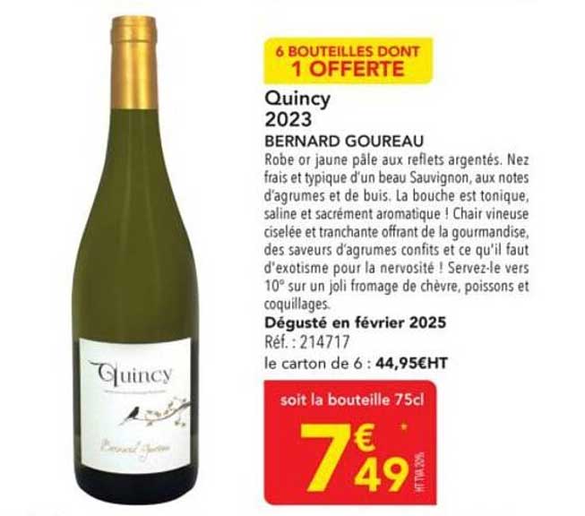 Quincy 2023 - BERNARD GOUREAU