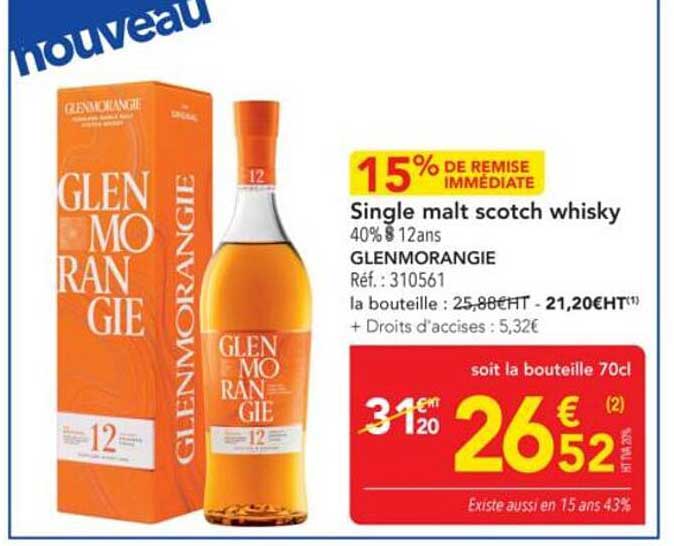 Single malt scotch whisky
