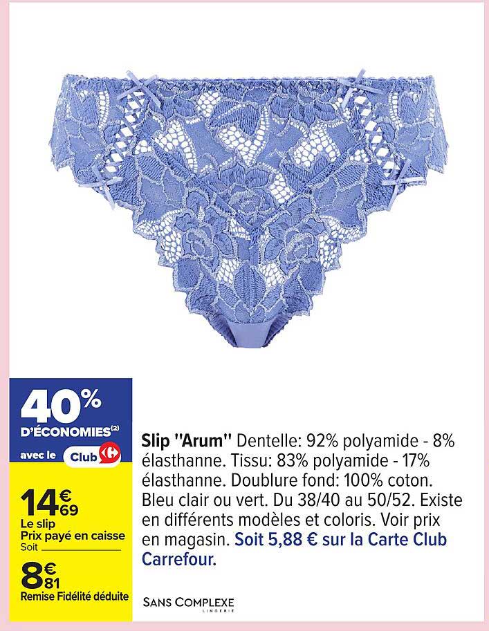 Slip "Arum"