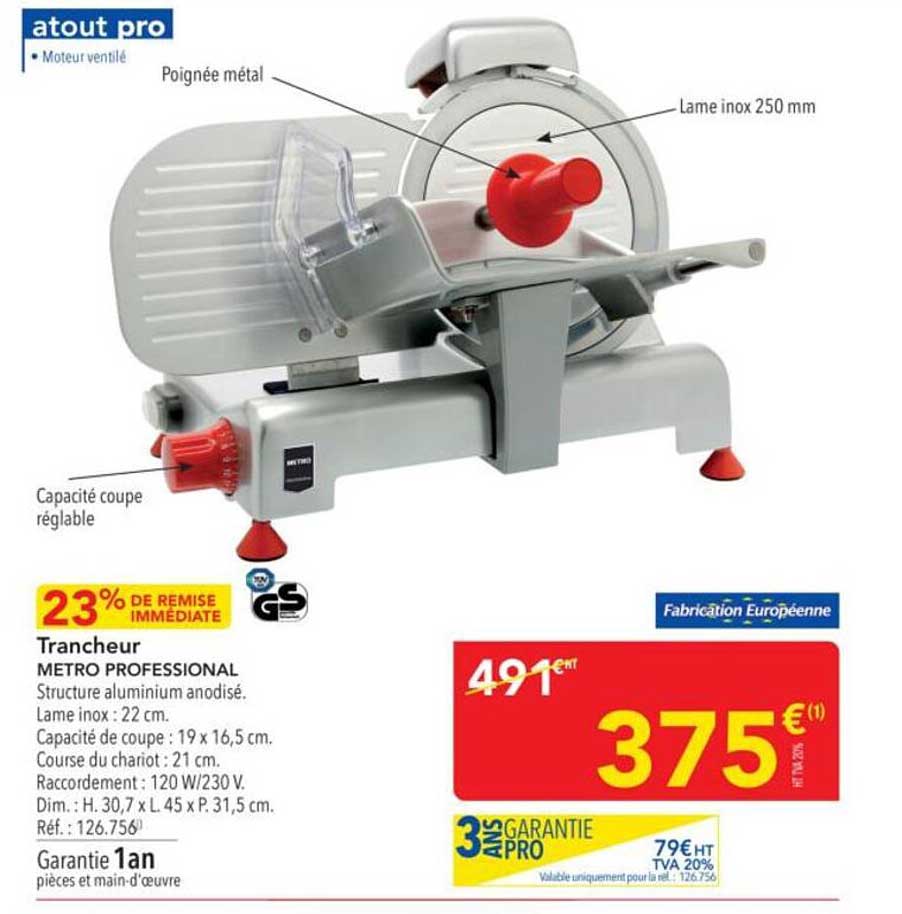 Trancheur METRO PROFESSIONAL
