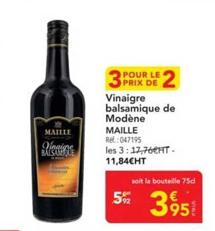 Vinaigre balsamique de Modène