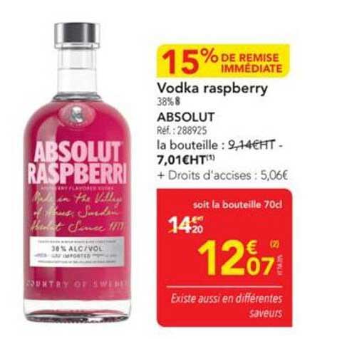 Vodka raspberry