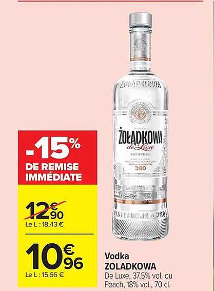 -15% DE REMISE IMMÉDIATE