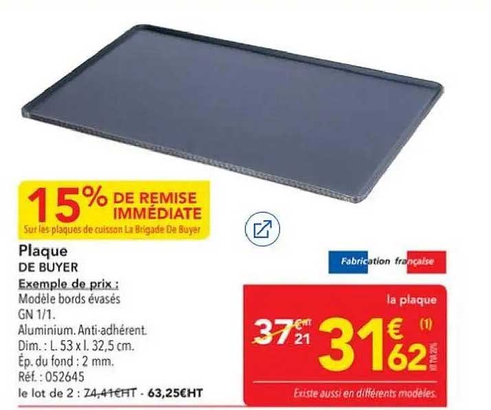 15% DE REMISE IMMEDIATE