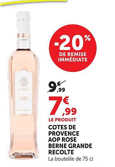 -20% DE REMISE IMMÉDIATE