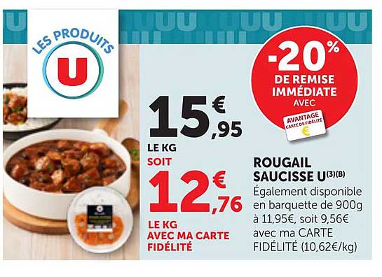 -20% DE REMISE IMMÉDIATE AVEC AVANTAGE CARTE DE FIDÉLITÉ