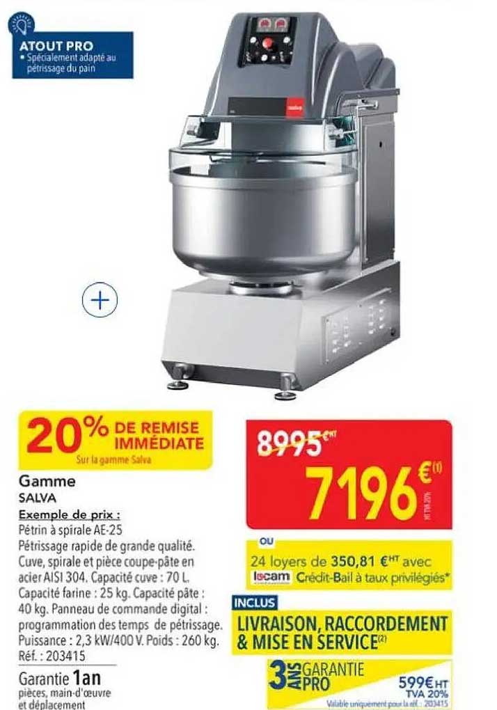 20% DE REMISE IMMÉDIATE