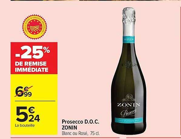 -25% DE REMISE IMMÉDIATE
