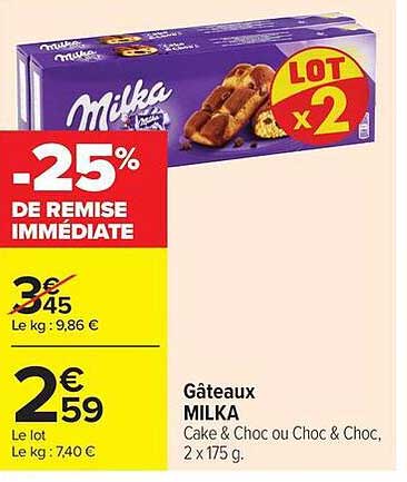 -25% DE REMISE IMMÉDIATE
