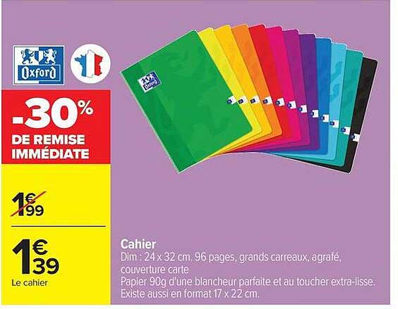 -30% DE REMISE IMMEDIATE