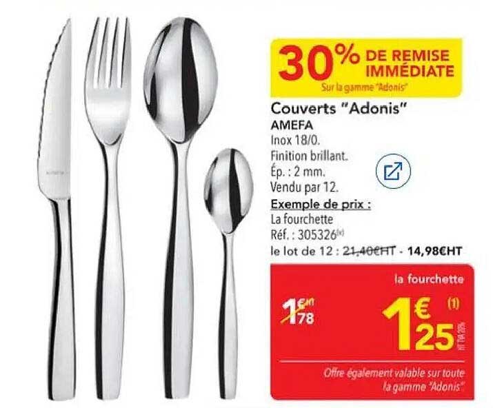 30% DE REMISE IMMÉDIATE