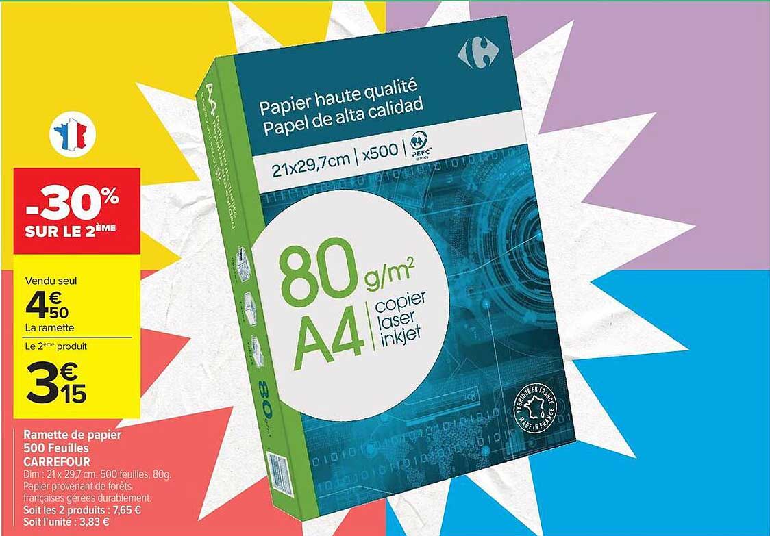 -30% SUR LE 2ÈME