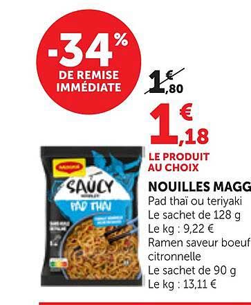 -34% DE REMISE IMMÉDIATE