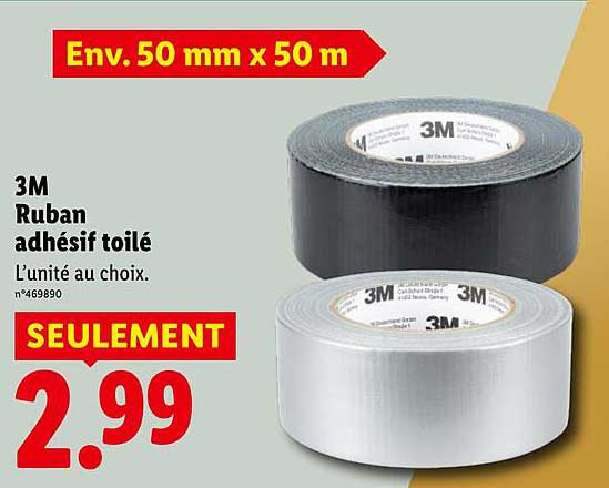 3M Ruban adhésif toilé