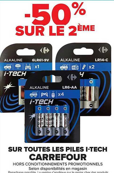 -50% SUR LE 2ÈME