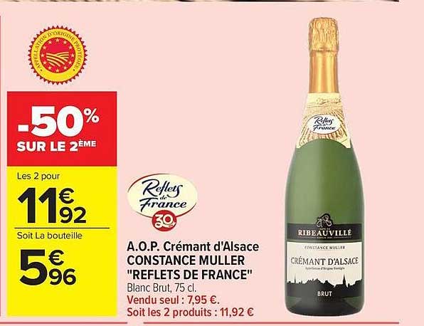 -50% SUR LE 2ÈME