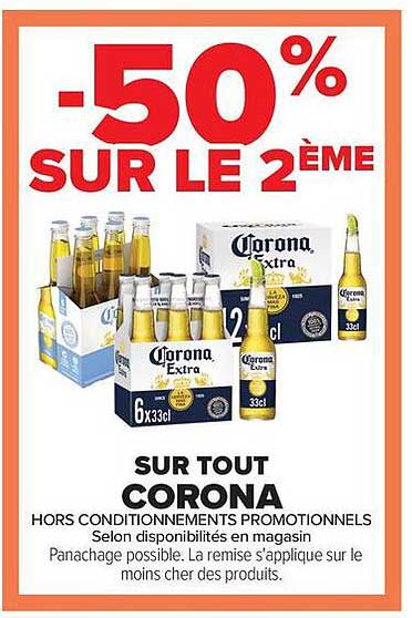 -50% SUR LE 2ÈME