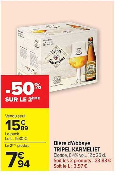 -50% SUR LE 2ÈME