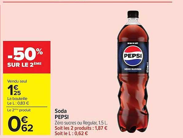 -50% SUR LE 2ÈME