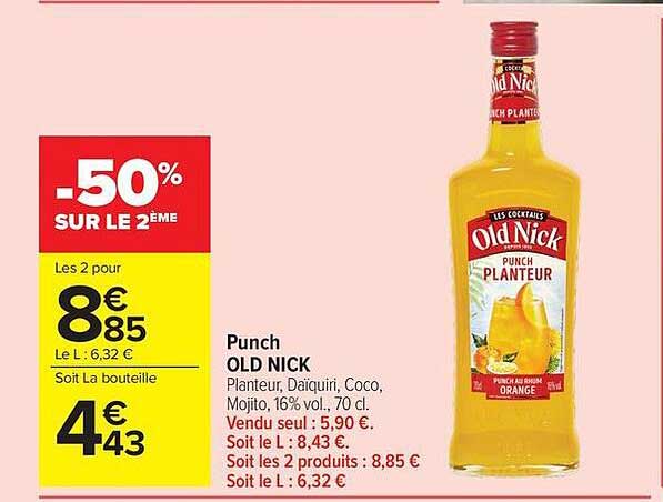 -50% SUR LE 2ÈME