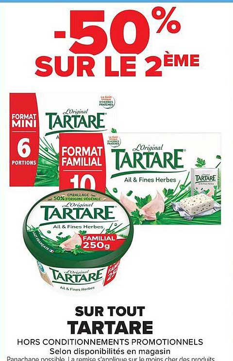 -50% SUR LE 2ÈME