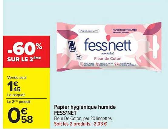 -60% SUR LE 2ÈME