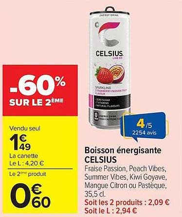-60% SUR LE 2ÈME