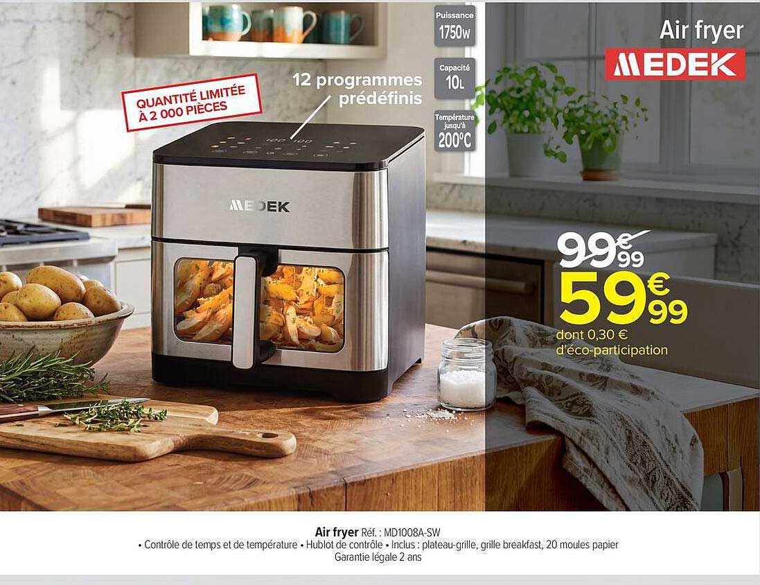 Air fryer Medek