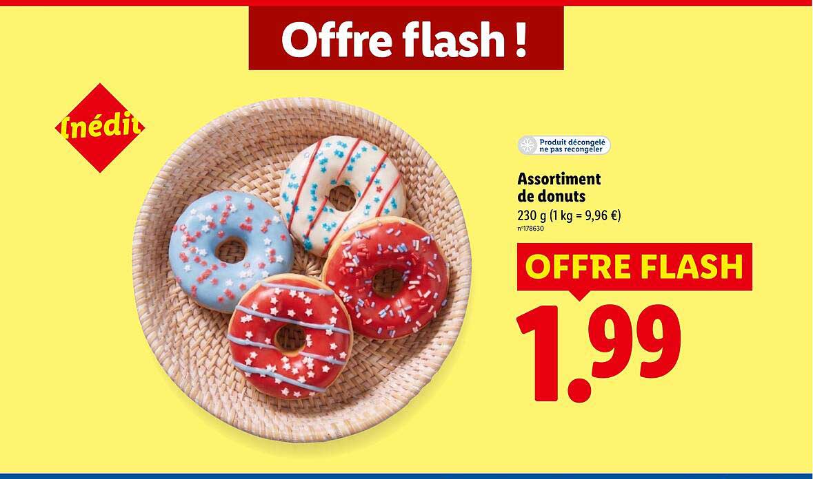 Assortiment de donuts