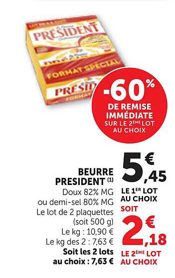 BEURRE PRESIDENT