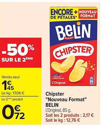 Chipster "Nouveau Format" BELIN