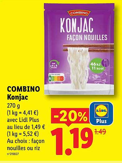 COMBINO Konjac