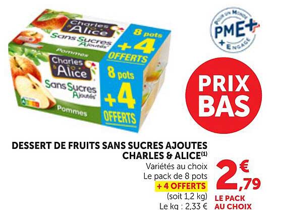 DESSERT DE FRUITS SANS SUCRES AJOUTES CHARLES & ALICE(1)