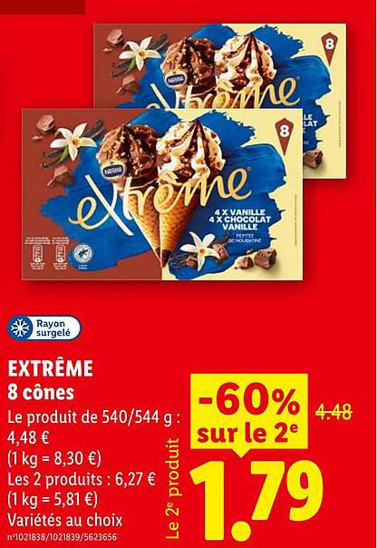 EXTRÊME 8 cônes