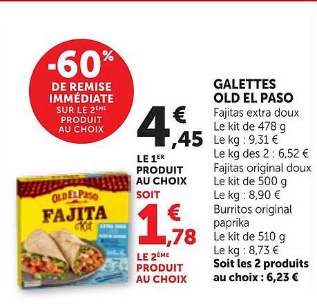 GALETTES OLD EL PASO