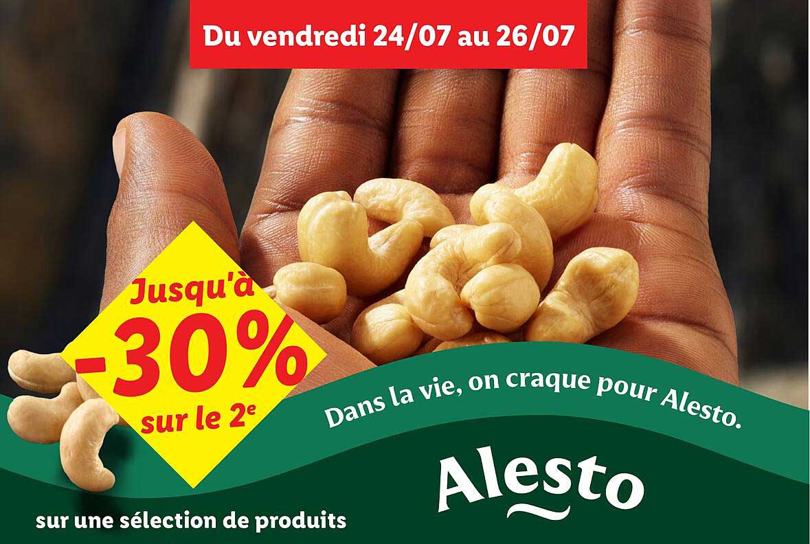 Jusqu'à -30% sur le 2e