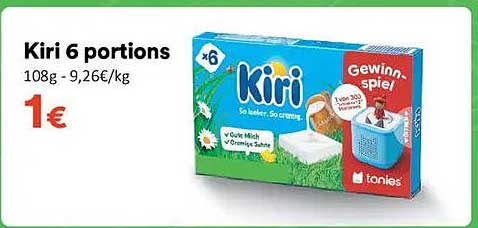 Kiri 6 portions