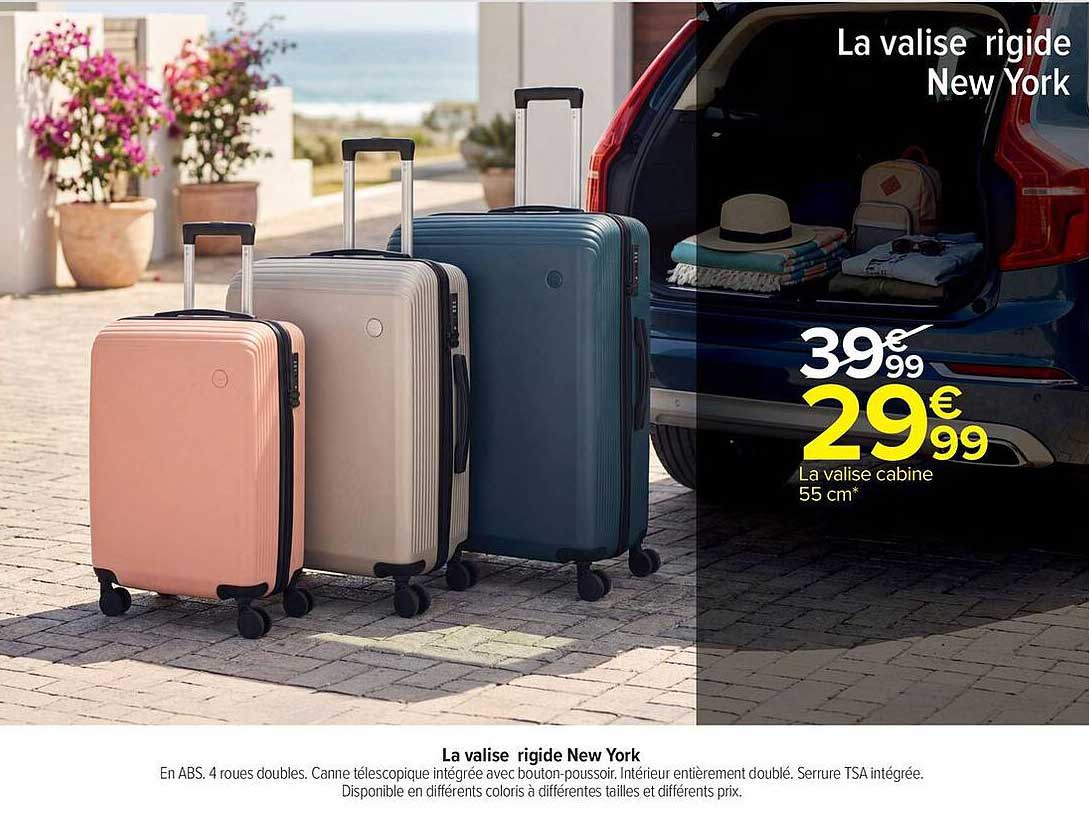 La valise rigide New York