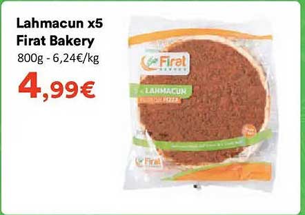 Lahmacun x5 Firat Bakery