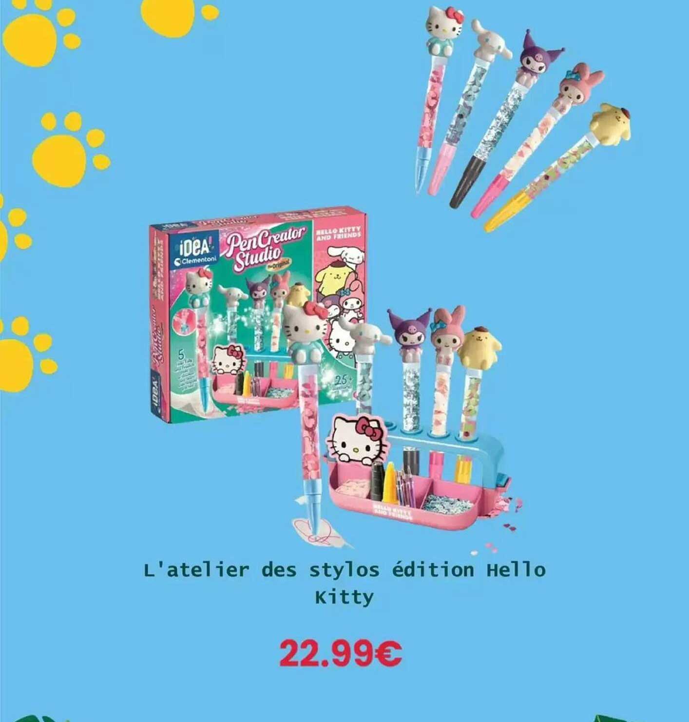 L'atelier des stylos édition Hello Kitty