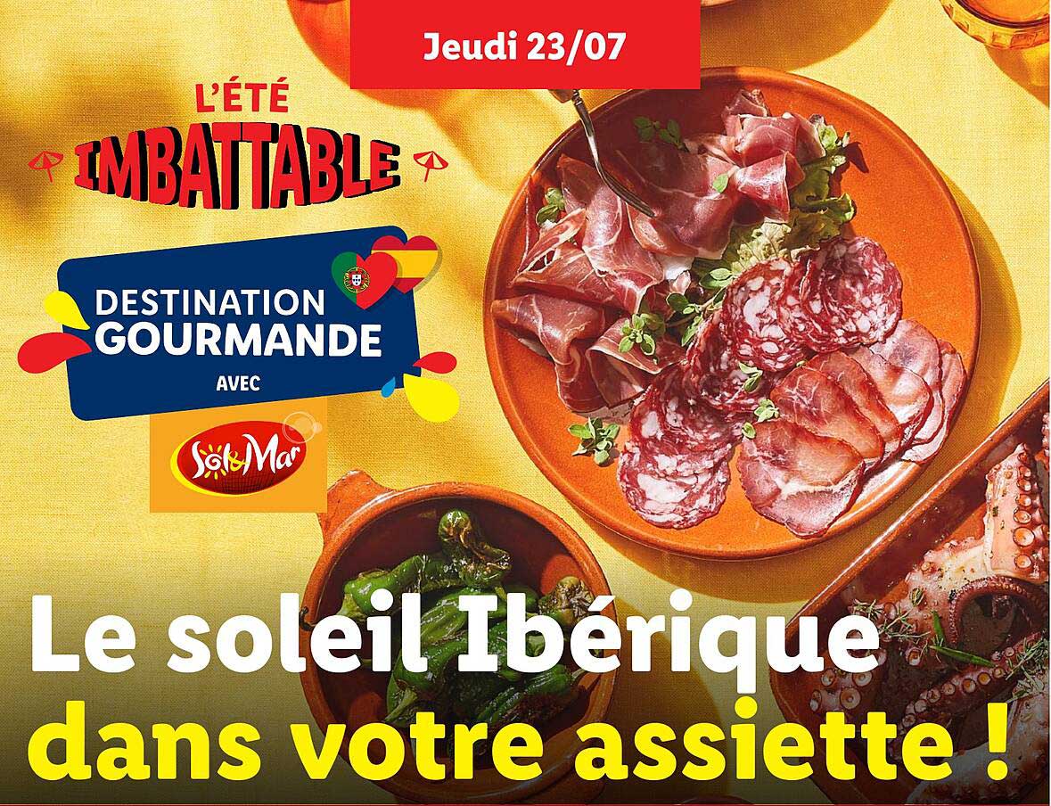 Le soleil Ibérique dans votre assiette !