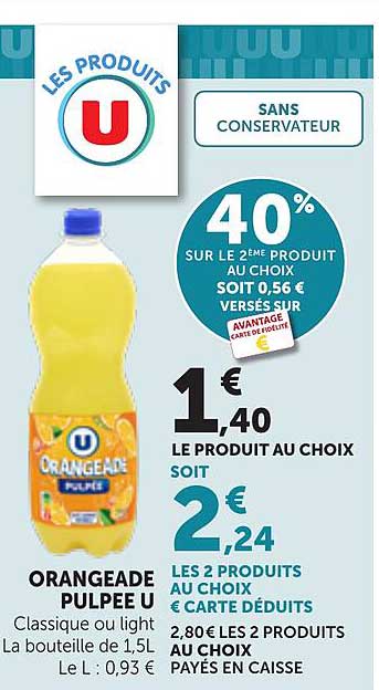 LES PRODUITS U