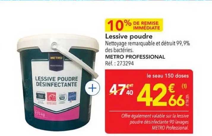 Lessive poudre