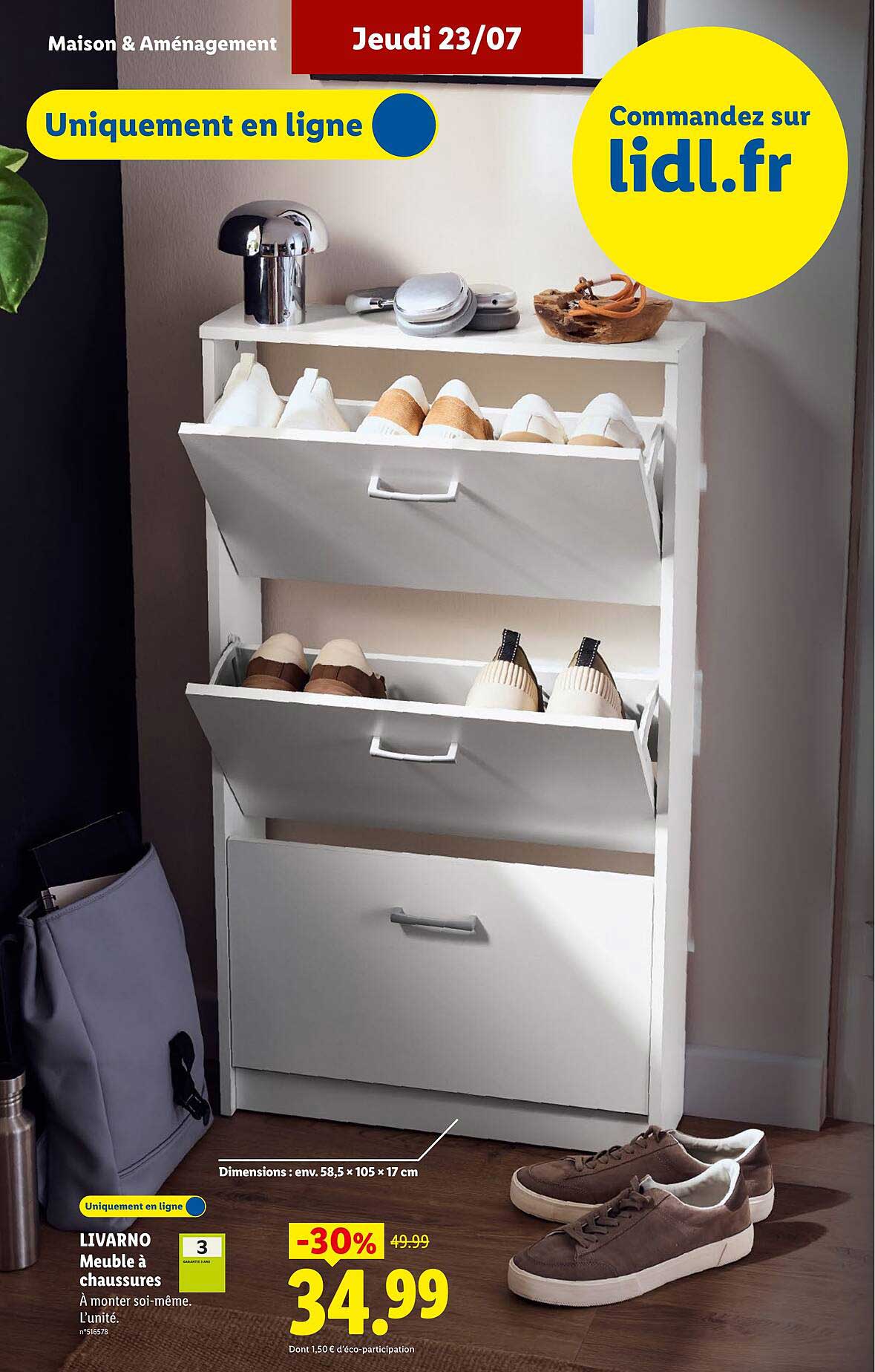 LIVARNO Meuble à chaussures